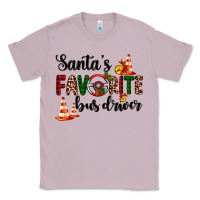 Lilac santa's favorite bus driver Classic Tee - AdoDesignShop