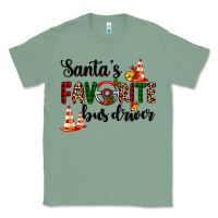 Sage santa's favorite bus driver Classic Tee - AdoDesignShop