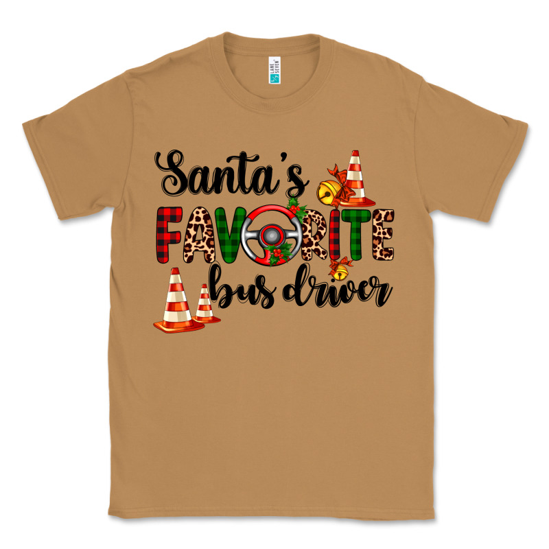 Santa's Favorite Bus Driver Classic Tee by AdoDesignShop | Teevron
