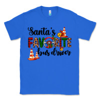 True Royal santa's favorite bus driver Classic Tee - AdoDesignShop
