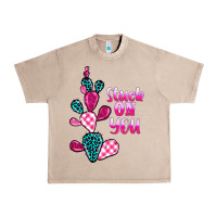 French Oak stuck on you cactus Urban Heavy Tee - BarkalooDesign