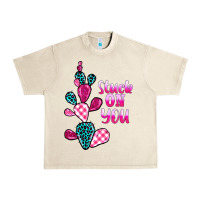 Sandshell stuck on you cactus Urban Heavy Tee - BarkalooDesign