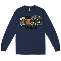 Navy highland cow 2022 Long Sleeve Tee - JahusDesignShop