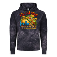 Cloud Black im just here for the tacos Vintage Hoodie - CTS Tumbler Store