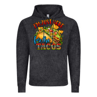 Vintage Black im just here for the tacos Vintage Hoodie - CTS Tumbler Store