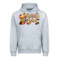 Heather Grey Mama spice Urban Hoodie - NancyCooperArtShop