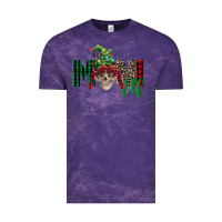 Cloud Purple girl mini elf skull Vintage Tee - FaDigitalArtStudio