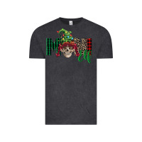 Vintage Black girl mini elf skull Vintage Tee - FaDigitalArtStudio