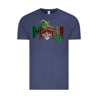 Vintage Denim girl mini elf skull Vintage Tee - FaDigitalArtStudio