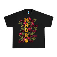 Black ella es mamá Urban Heavy Tee - JahusDesignShop