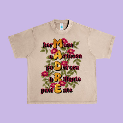 Ella Es Mamá Urban Heavy Tee Designed By Jahusdesignshop