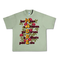 Oil Green ella es mamá Urban Heavy Tee - JahusDesignShop