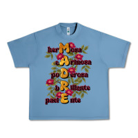 Pebble Blue ella es mamá Urban Heavy Tee - JahusDesignShop