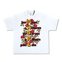White ella es mamá Urban Heavy Tee - JahusDesignShop
