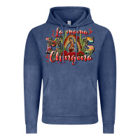 Vintage Denim la mama mos chingona Vintage Hoodie - CTS Tumbler Store