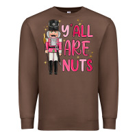 Chestnut yall are nuts Premium Sweatshirt - MaliasSmallBusiness