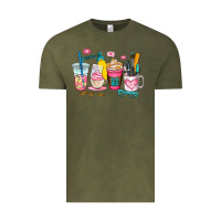 Vintage Olive teacher coffee cup Vintage Tee - AdoDesignShop
