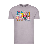 Vintage Zinc teacher coffee cup Vintage Tee - AdoDesignShop