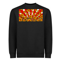 Black usa sunflowers leopard license plate Heavyweight Sweatshirt - HRA Design Shop