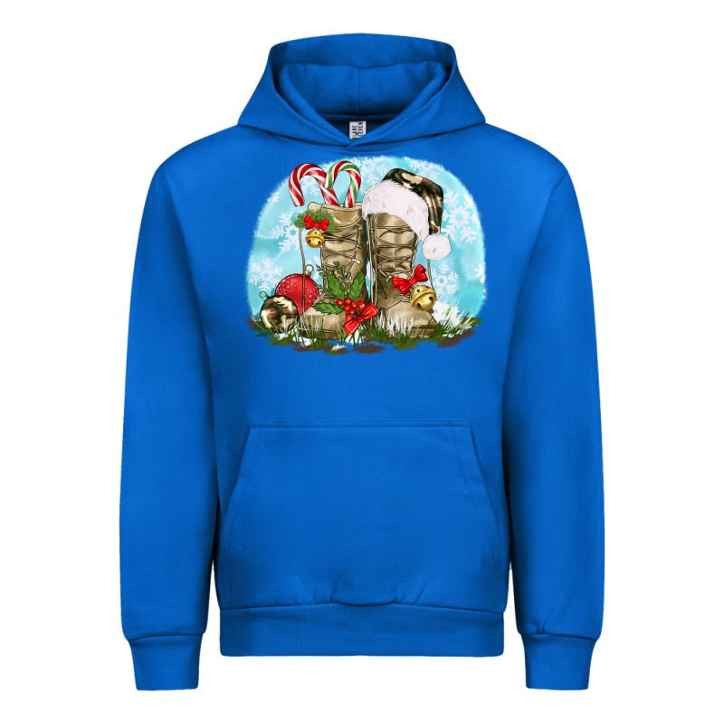 Army Boots Christmas Urban Hoodie by texasbilliewilder | Teevron