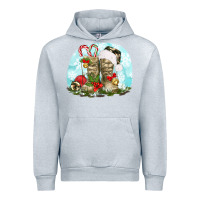 Heather Grey army boots christmas Urban Hoodie - texasbilliewilder