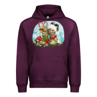 Mauve Wine army boots christmas Urban Hoodie - texasbilliewilder
