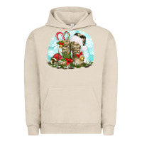 Pigment French Oak army boots christmas Urban Hoodie - texasbilliewilder
