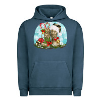Pigment Midnight Navy army boots christmas Urban Hoodie - texasbilliewilder