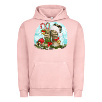 Pigment Salmon army boots christmas Urban Hoodie - texasbilliewilder