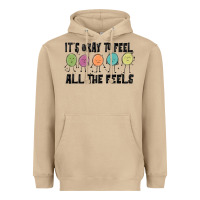 Mushroom ıt's okay to feel all the feels Heavyweight Hoodie - MaliasSmallBusiness