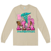 Mushroom m a medical assistant Long Sleeve Tee - AdoDesignShop