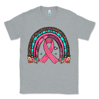 Heather Grey ribbon rainbow Classic Tee - JahusDesignShop