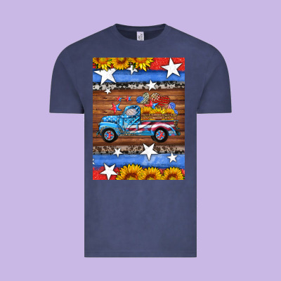 American Truck Air Freshener Vintage Tee Designed By Hra Design Shop