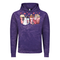 Cloud Purple wedding bride coffee cups Vintage Hoodie - Zillion Design Studio