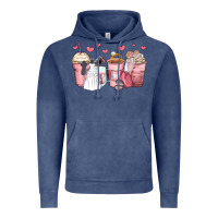 Wedding Bride Coffee Cups Vintage Hoodie | Teevron