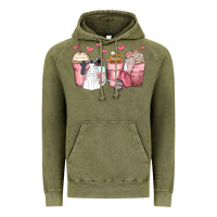 Vintage Olive wedding bride coffee cups Vintage Hoodie - Zillion Design Studio