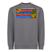 Storm usa sunflower and cactus license plate Heavyweight Sweatshirt - HRA Design Shop