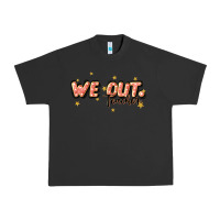 Pigment Black we out teacher Urban Heavy Tee - JahusDesignShop