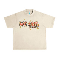 We Out Teacher Urban Heavy Tee | Teevron