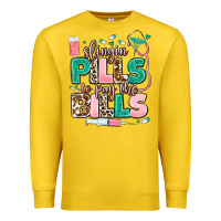 Lemon slingin' pills to pay the bills Premium Sweatshirt - MaliasSmallBusiness