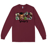 Burgundy highland cow 2023 Long Sleeve Tee - JahusDesignShop