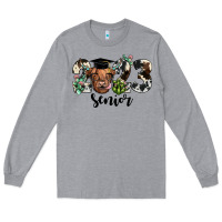 Heather Grey highland cow 2023 Long Sleeve Tee - JahusDesignShop