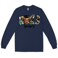 Navy highland cow 2023 Long Sleeve Tee - JahusDesignShop