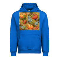 Cobalt Fall Urban Hoodie - NancyCooperArtShop