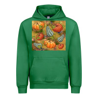 Emerald Fall Urban Hoodie - NancyCooperArtShop