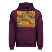 Mauve Wine Fall Urban Hoodie - NancyCooperArtShop