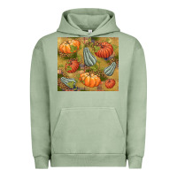 Pigment Oil Green Fall Urban Hoodie - NancyCooperArtShop