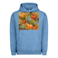 Pigment Pebble Blue Fall Urban Hoodie - NancyCooperArtShop