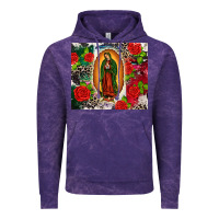 Cloud Purple Lady of Guadalupe Vintage Hoodie - CTS Tumbler Store