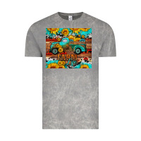 Cloud Rock western farm life truck sunflowers  mousepad Vintage Tee - HRA Design Shop